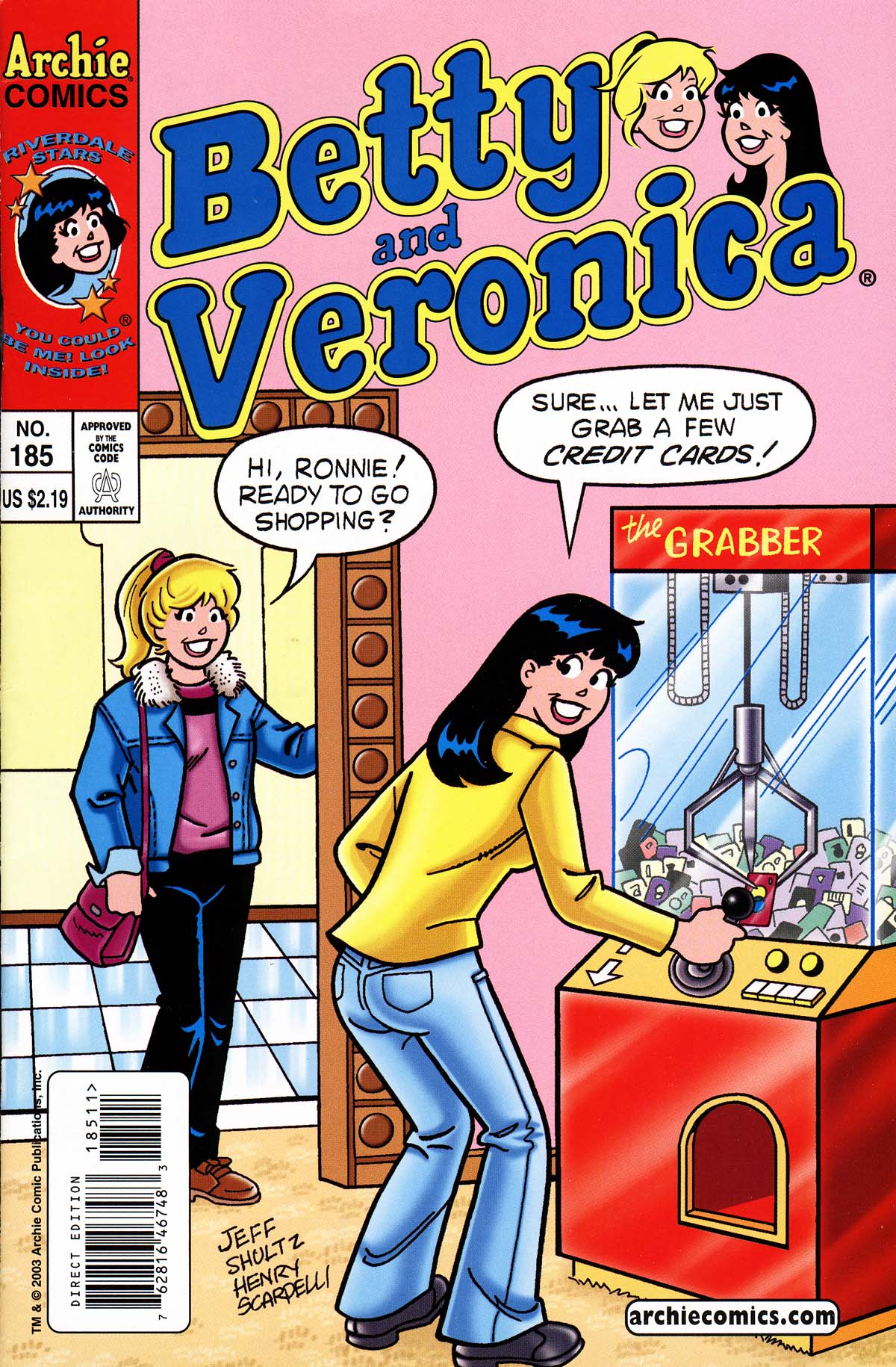 Read online Betty and Veronica (1987) comic -  Issue #185 - 1