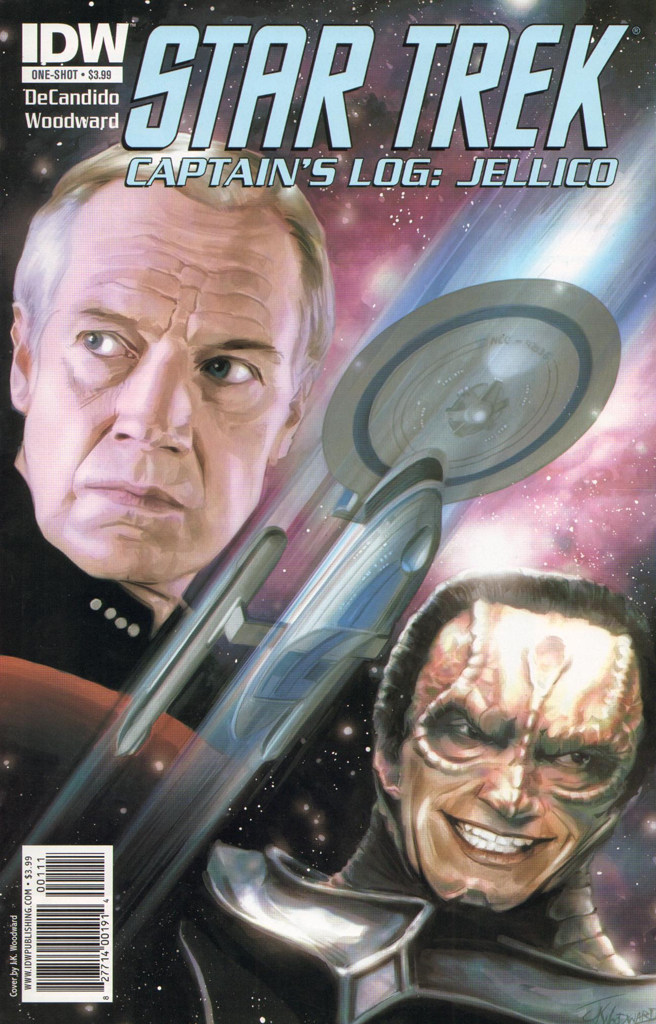 Read online Star Trek: Captain's Log comic -  Issue # Issue Jellico - 1