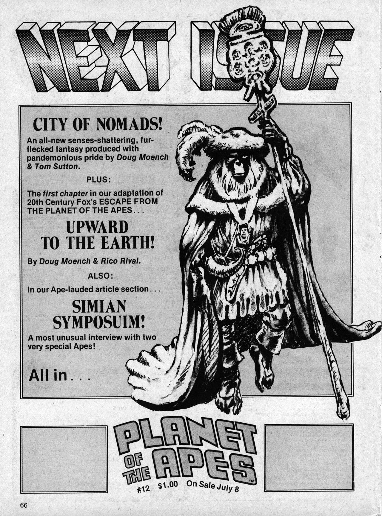 Read online Planet of the Apes comic -  Issue #11 - 62