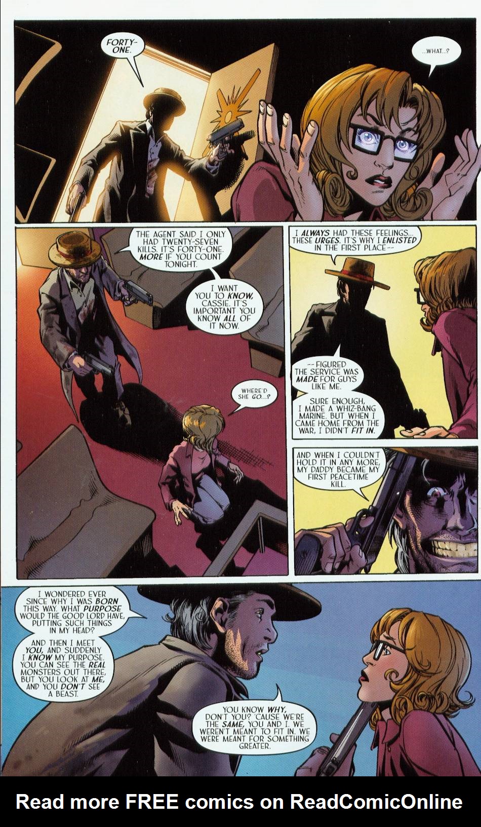 Read online Route 666 comic -  Issue #6 - 22