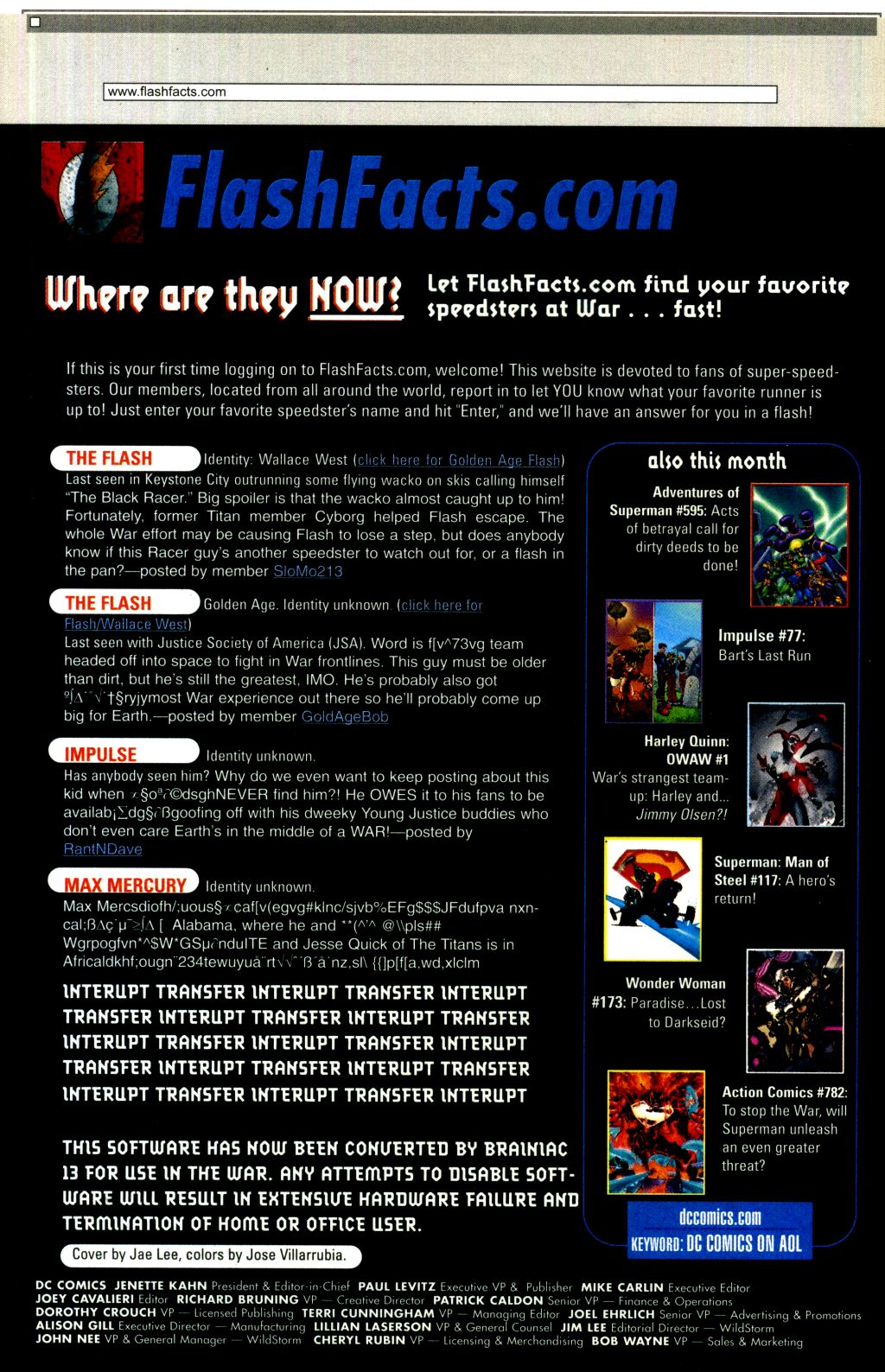 Read online The Flash: Our Worlds at War comic -  Issue # Full - 39