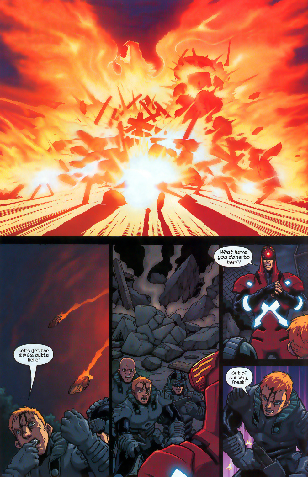 Read online X-Men: Ronin comic -  Issue #4 - 7