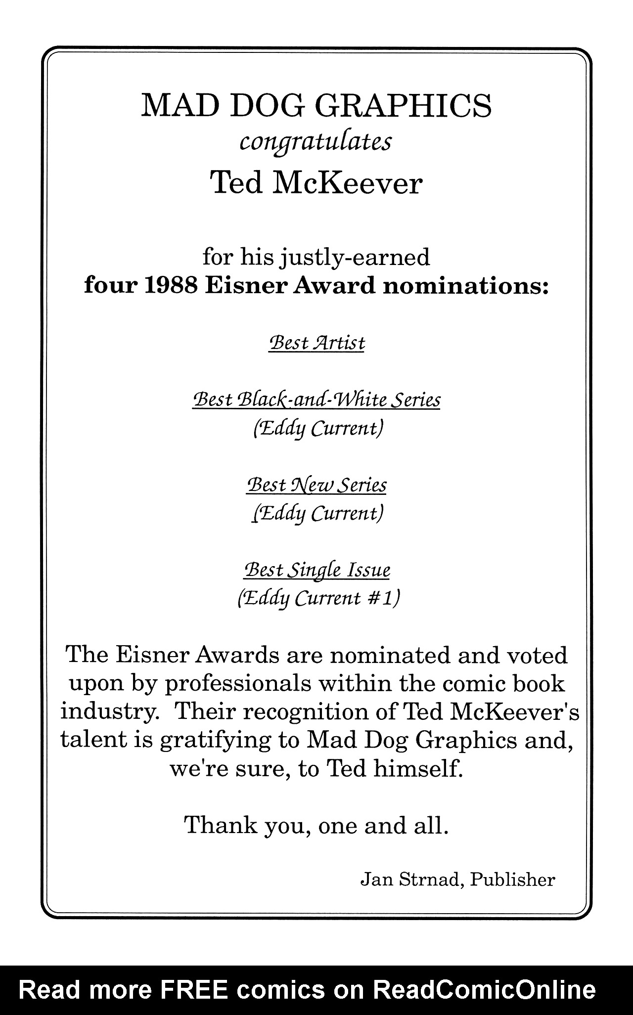 Read online Eddy Current comic -  Issue #9 - 35