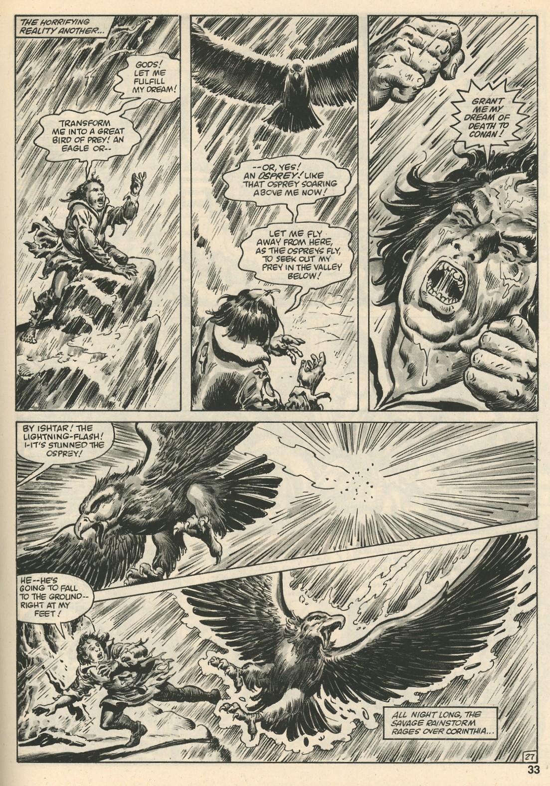 Read online The Savage Sword Of Conan comic -  Issue #108 - 33