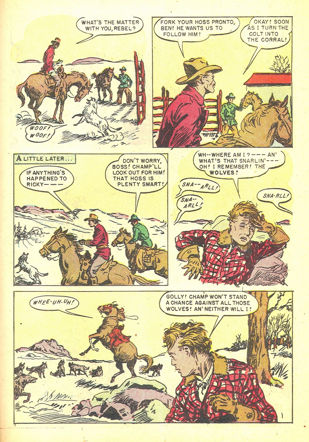 Read online Four Color Comics comic -  Issue #319 - 31