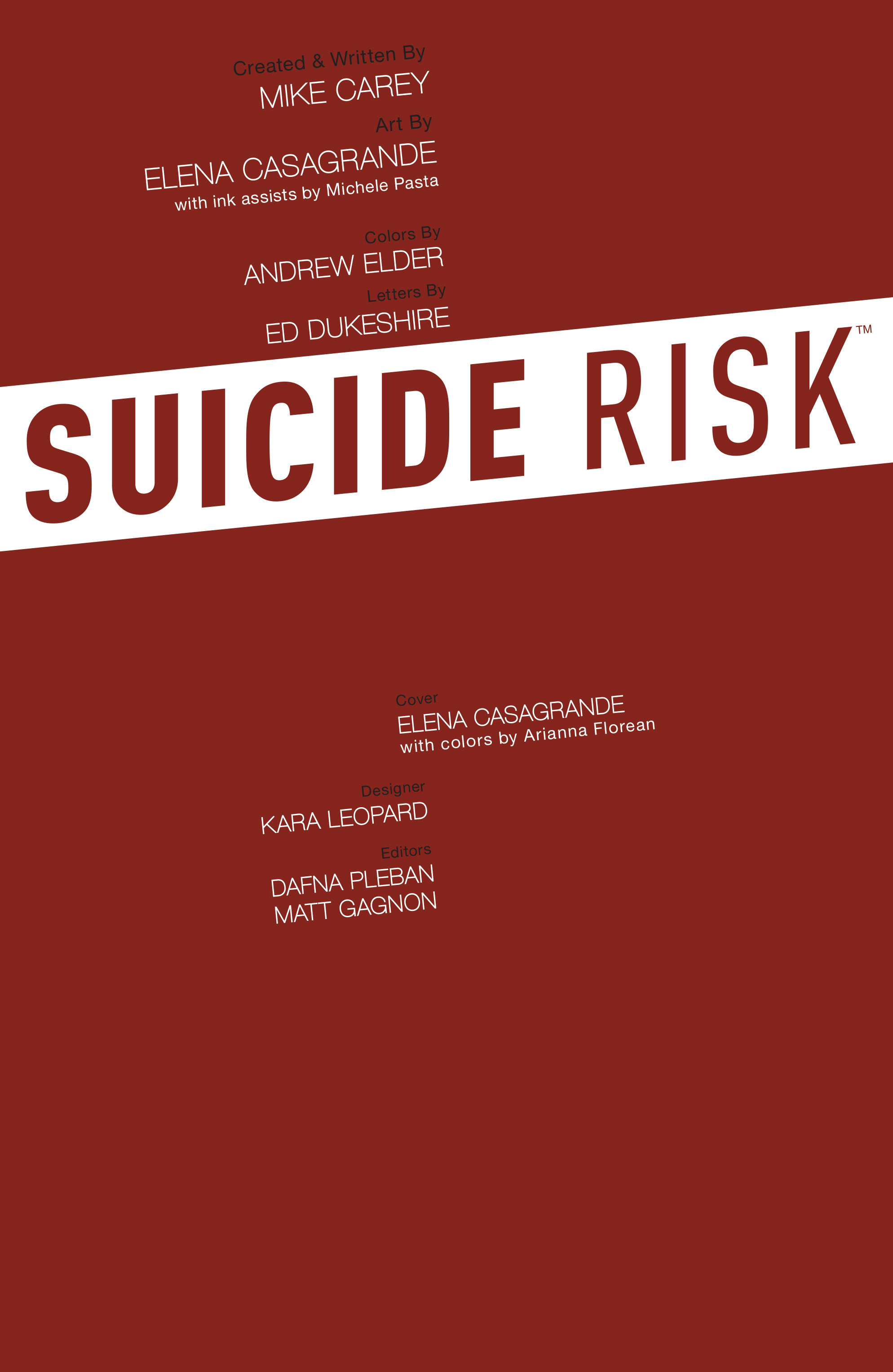 Read online Suicide Risk comic -  Issue #22 - 3