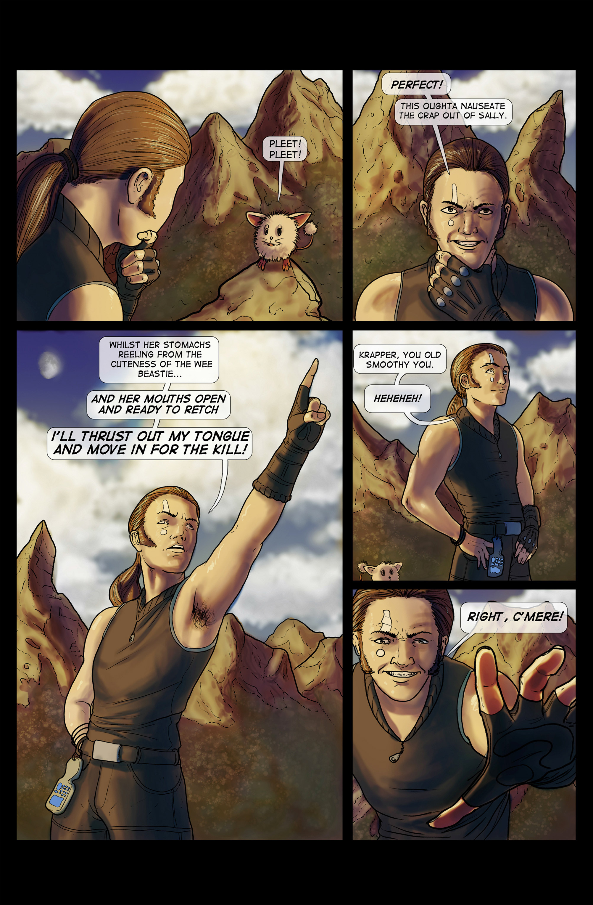 Read online 100% Biodegradable comic -  Issue #2 - 16