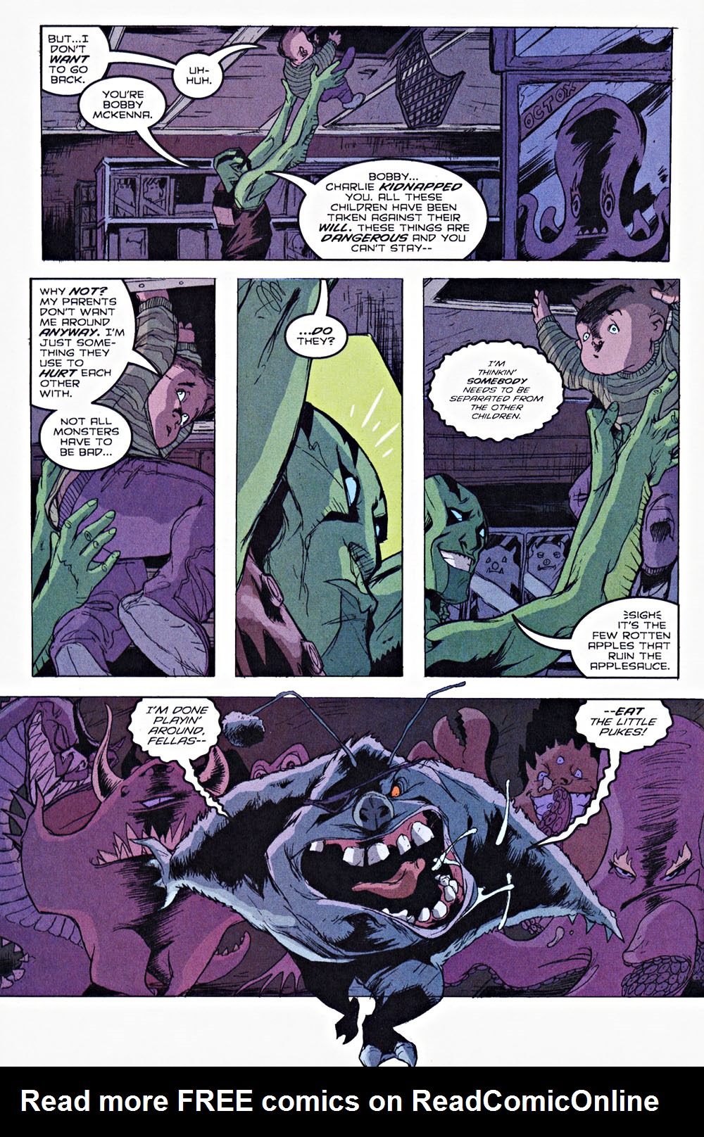 Read online B.P.R.D.: There's Something Under My Bed comic -  Issue # Full - 18