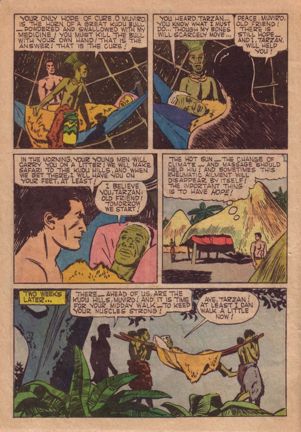 Read online Tarzan (1948) comic -  Issue #131 - 4