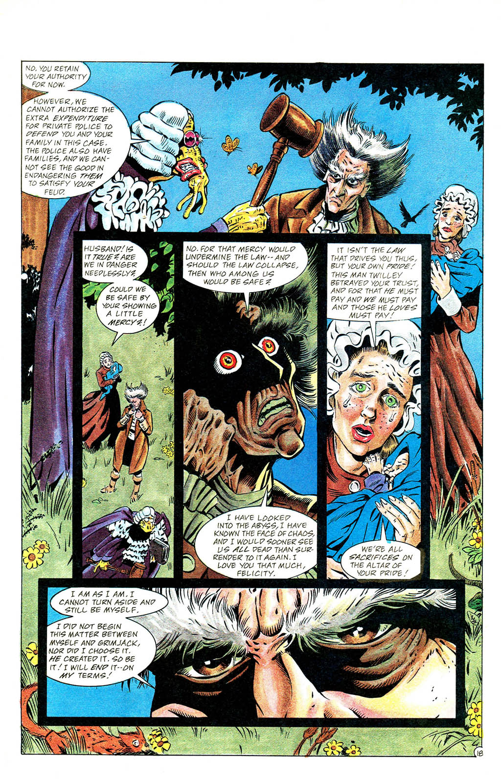 Read online Grimjack comic -  Issue #80 - 23