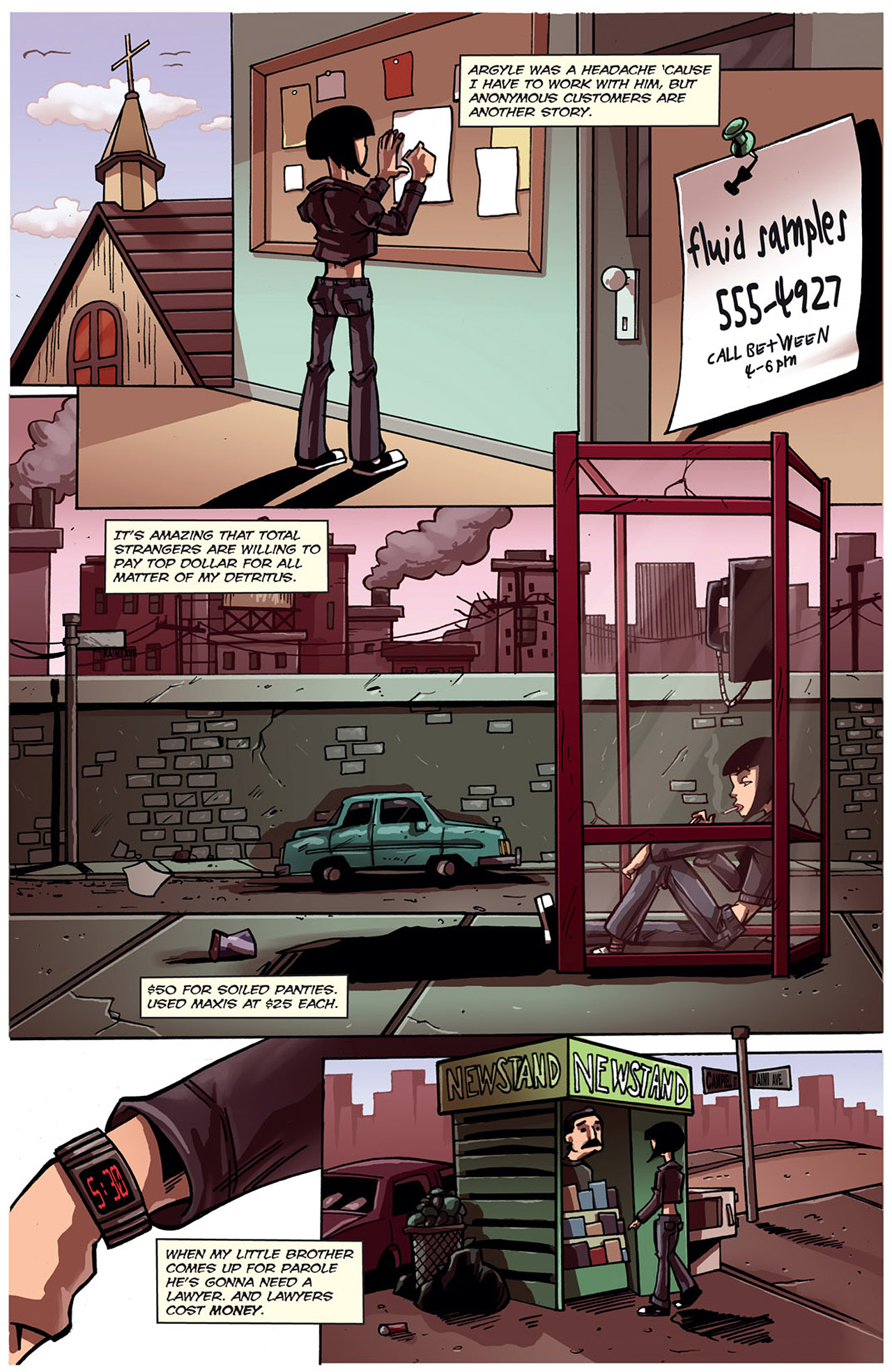 Read online Alpha Girl comic -  Issue #2 - 5