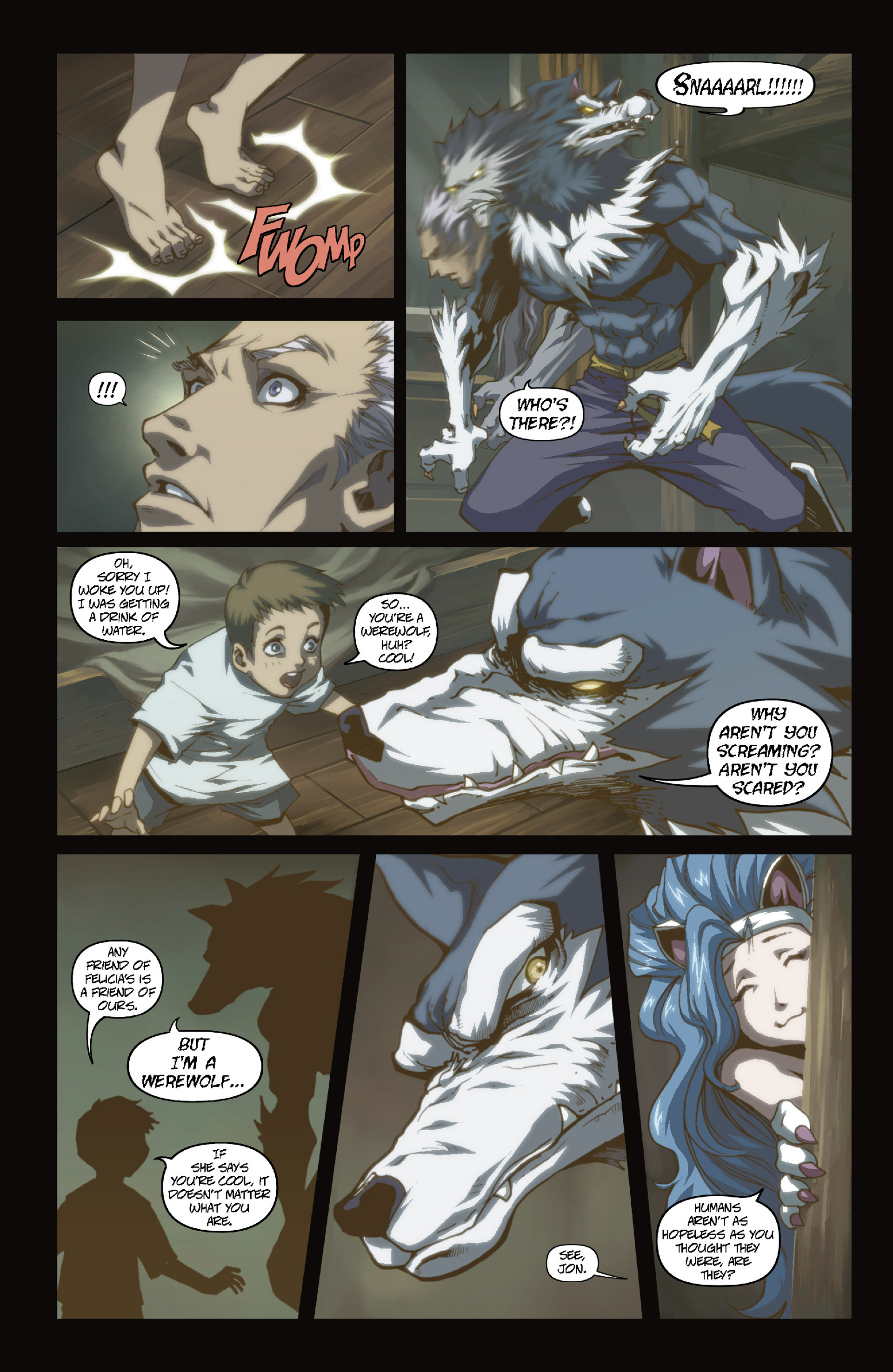 Read online Darkstalkers comic -  Issue #6 - 19