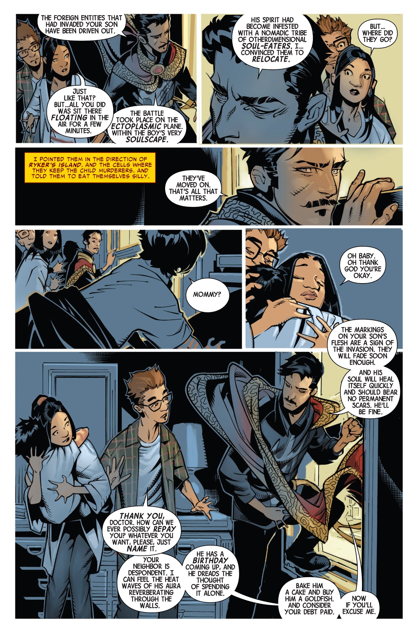 Read online Doctor Strange: Strange Origin comic -  Issue # TPB - 112