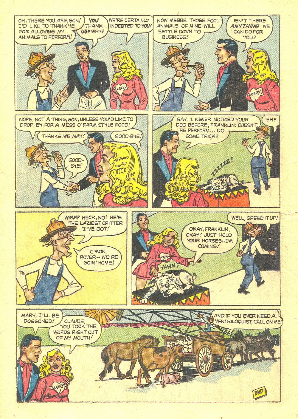 Read online Four Color Comics comic -  Issue #592 - 12