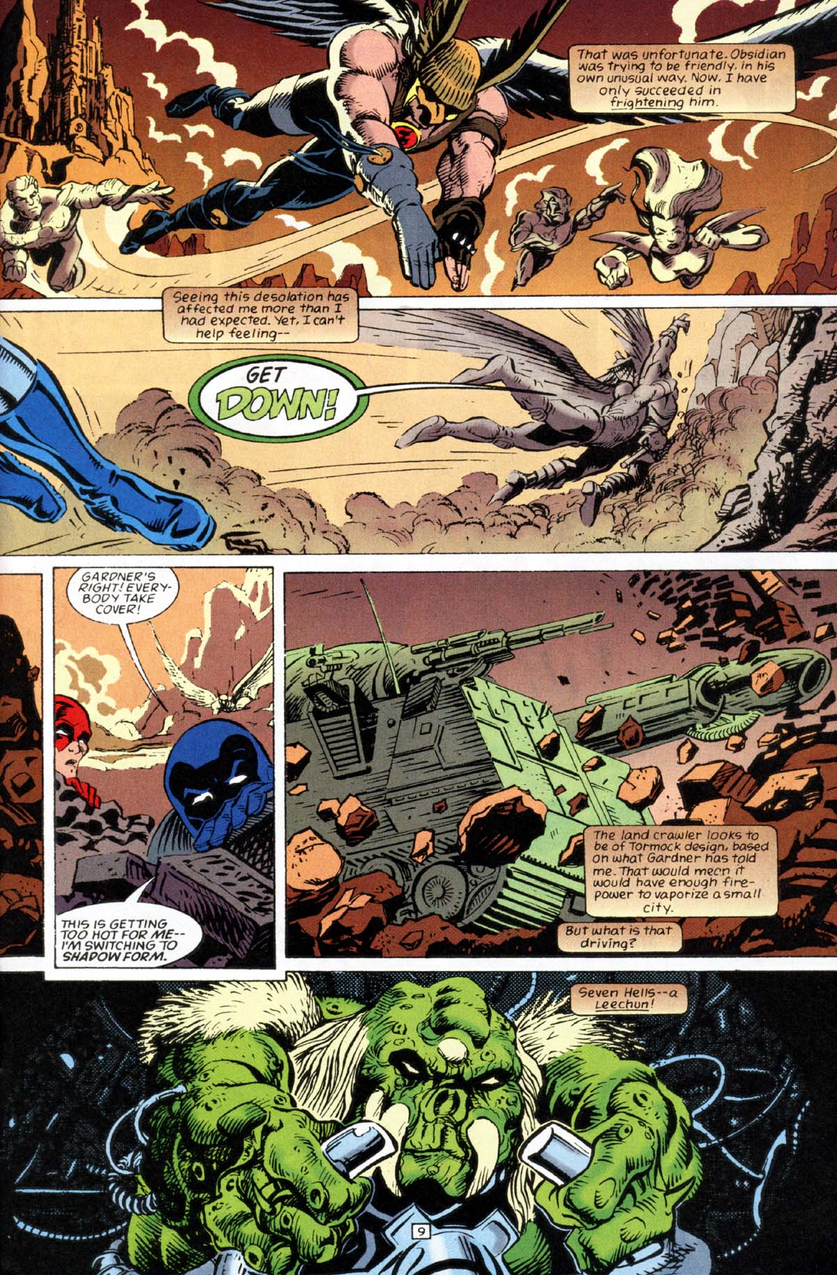 Hawkman (1993) Issue #22 #25 - English 9