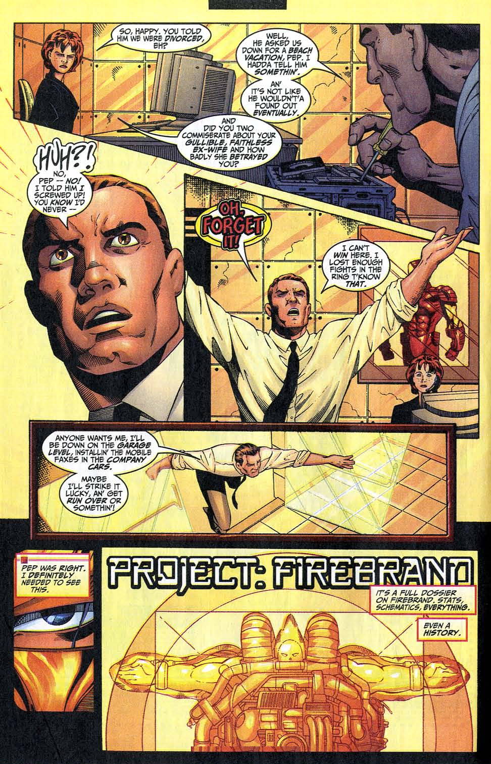 Read online Iron Man (1998) comic -  Issue #5 - 11
