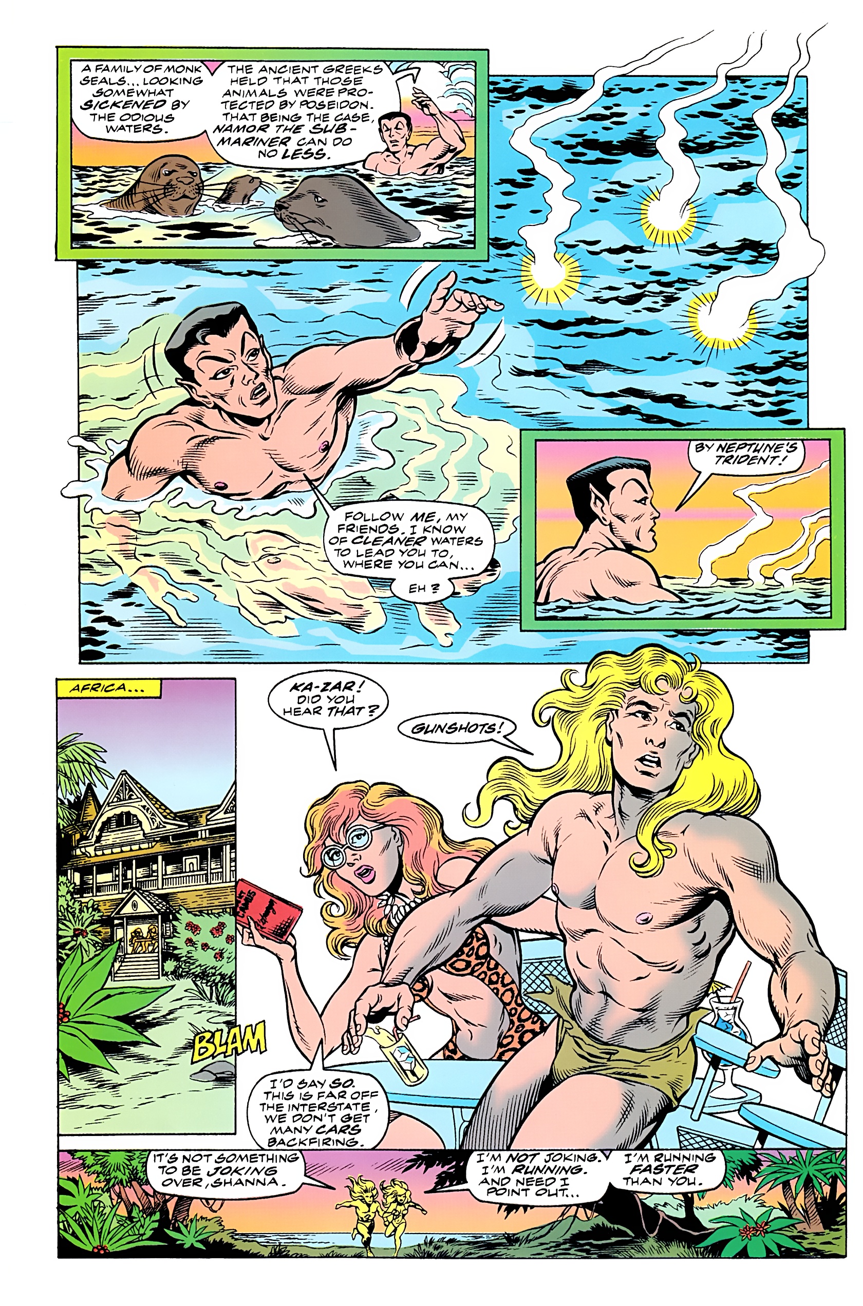 Read online Wolverine: Global Jeopardy comic -  Issue # Full - 8