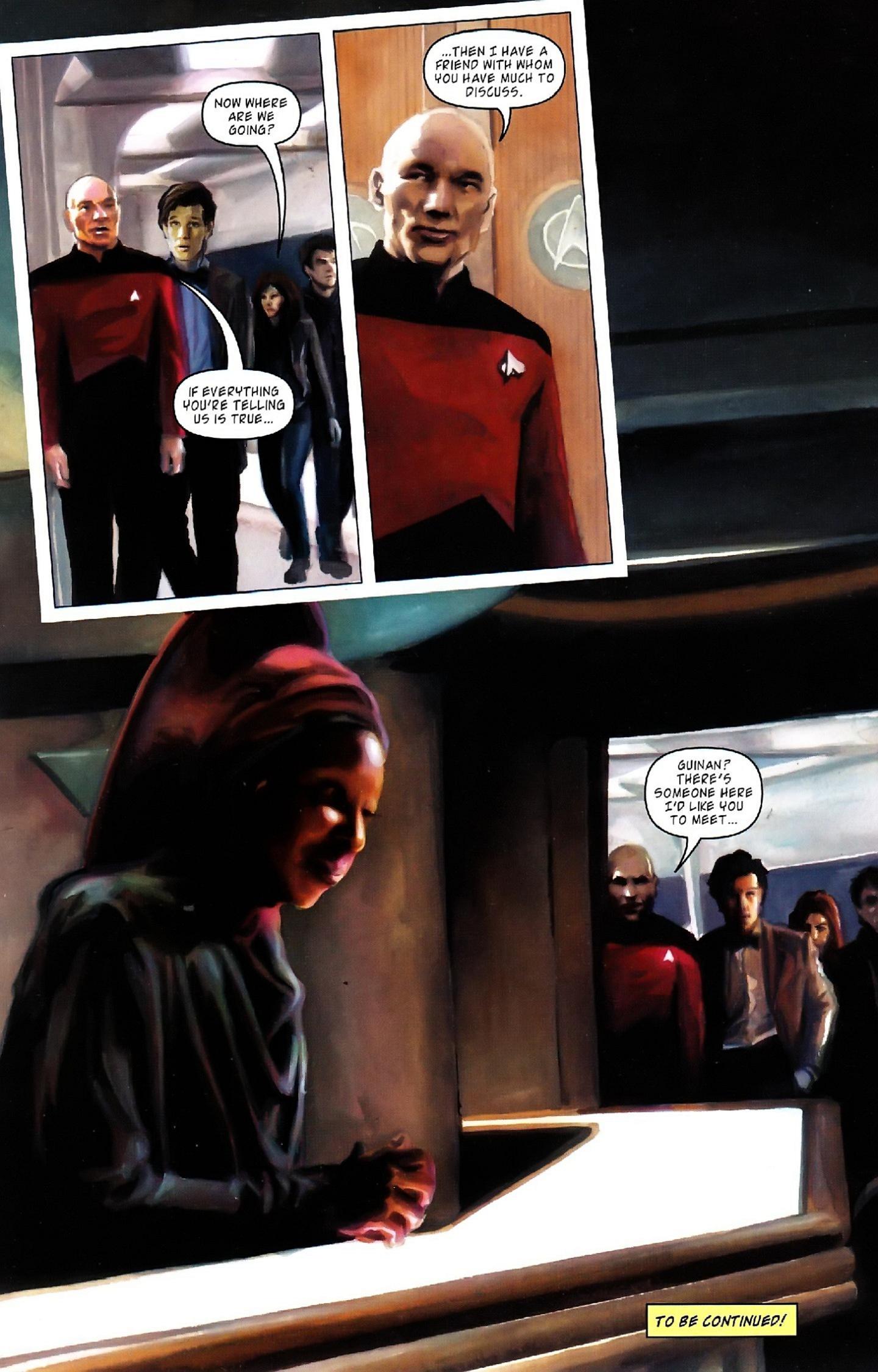 Read online Star Trek: The Next Generation/Doctor Who: Assimilation² comic -  Issue #3 - 25
