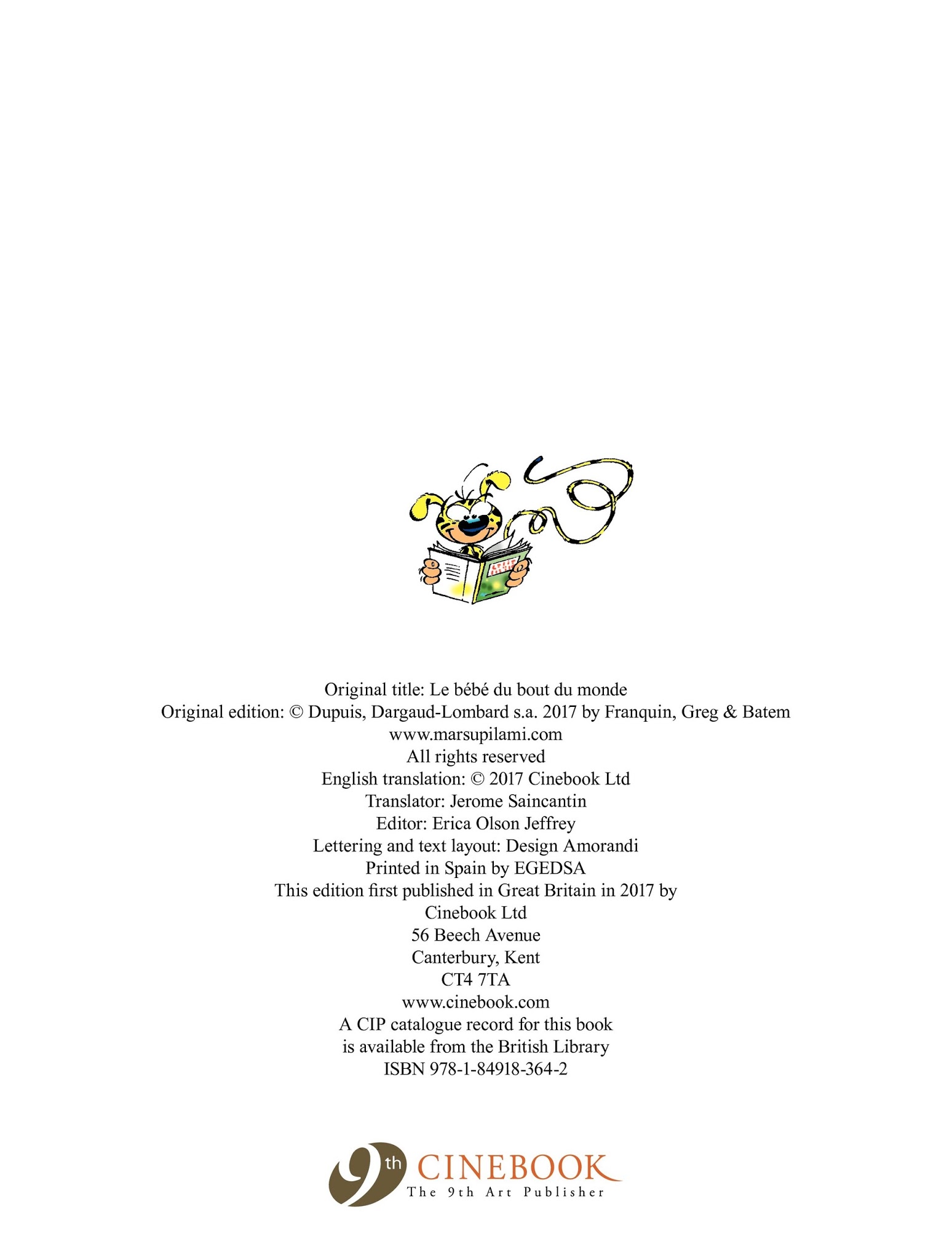 Read online Marsupilami comic -  Issue #2 - 4