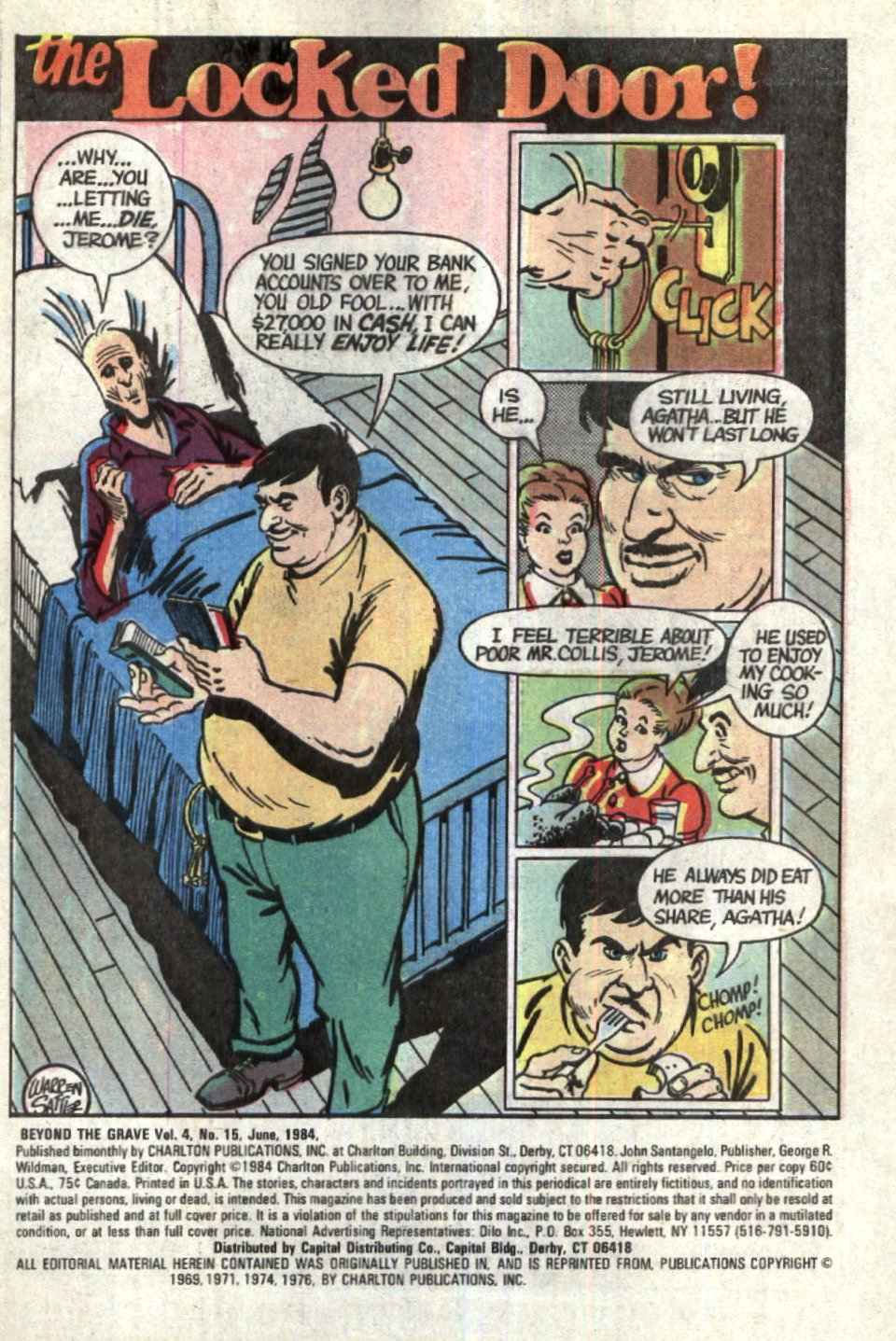 Read online Beyond the Grave (1983) comic -  Issue #15 - 3