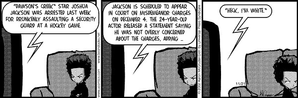 Read online The Boondocks Collection comic -  Issue # Year 2002 - 325