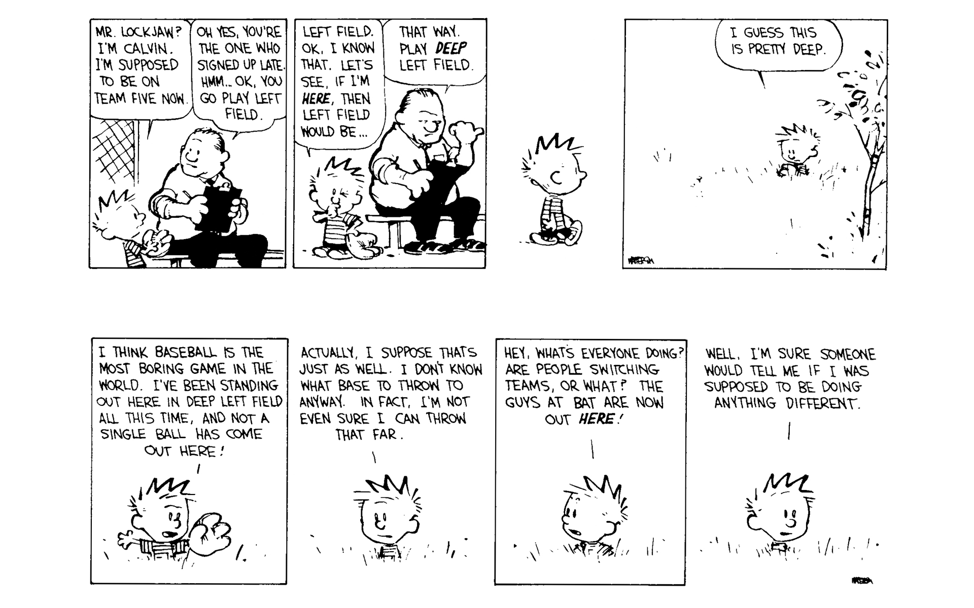 Read online Calvin and Hobbes comic -  Issue #6 - 134