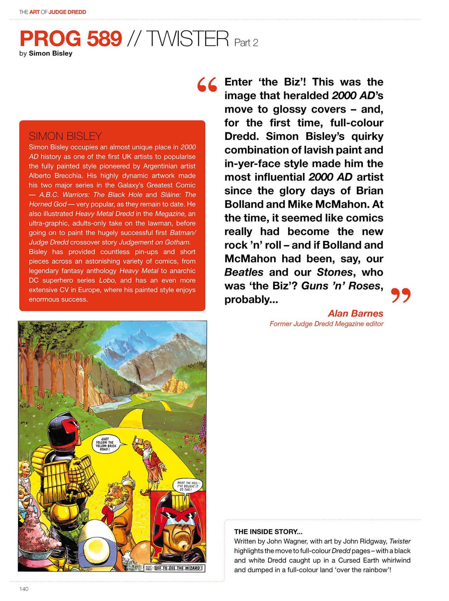 Read online The Art of Judge Dredd: Featuring 35 Years of Zarjaz Covers comic -  Issue # TPB (Part 2) - 49