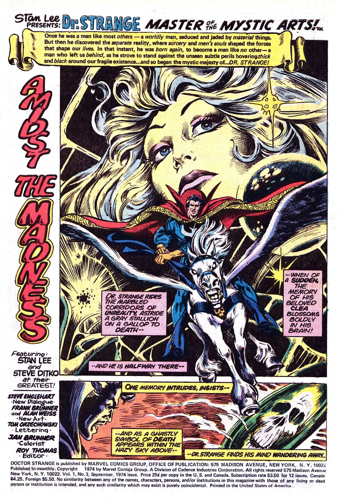 Doctor Strange (1974) issue 3 - Page 3