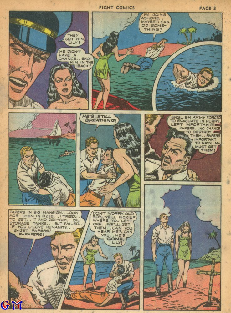 Read online Fight Comics comic -  Issue #20 - 5