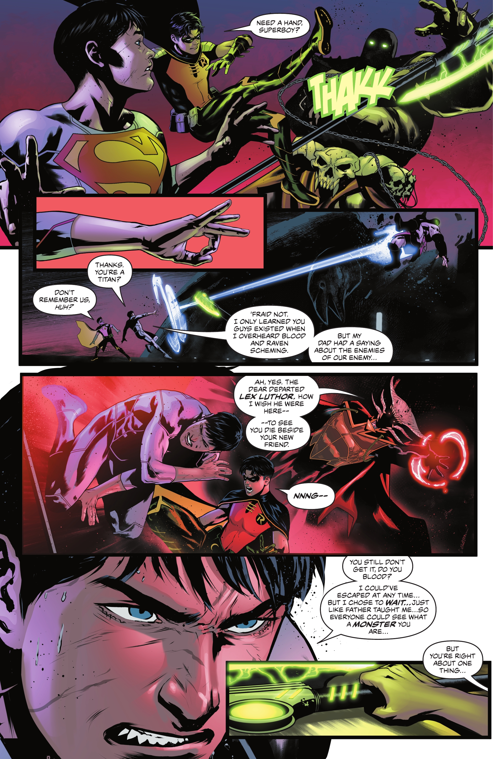 Read online Titans United: Bloodpact comic -  Issue #5 - 5