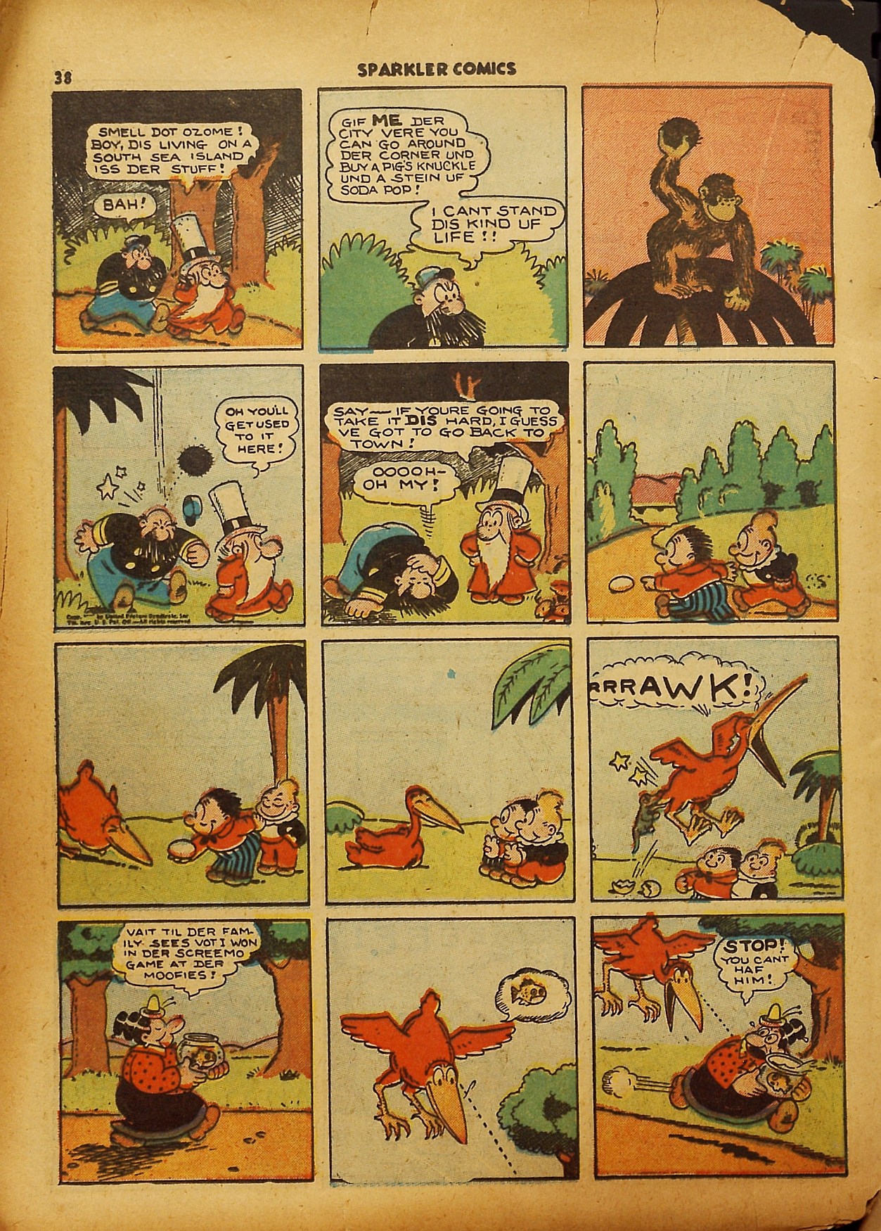 Read online Sparkler Comics comic -  Issue #1 - 41
