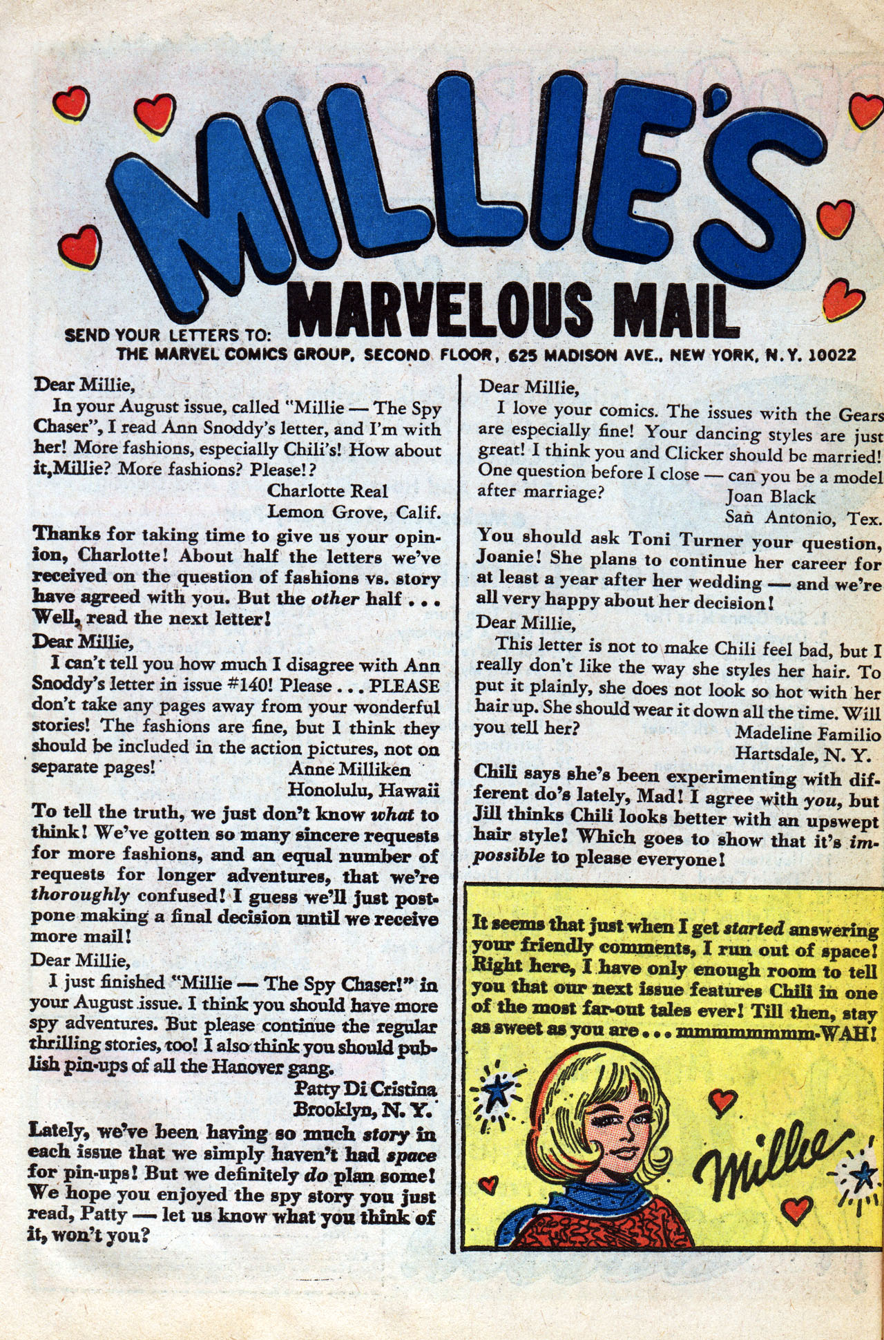 Read online Millie the Model comic -  Issue #144 - 29