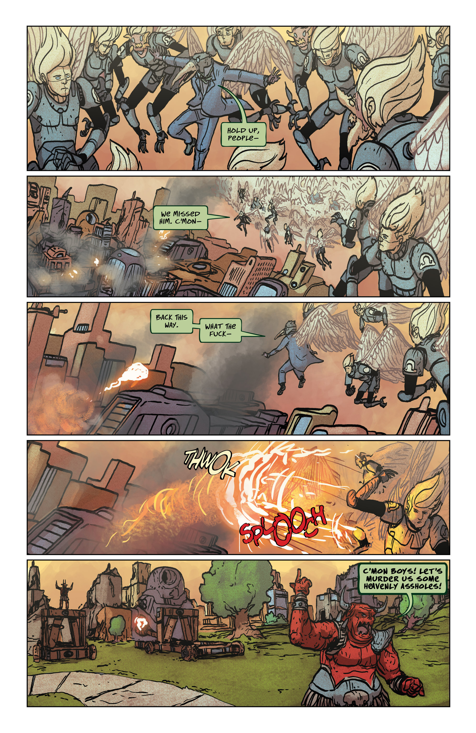 Read online Exodus: The Life After comic -  Issue #5 - 12