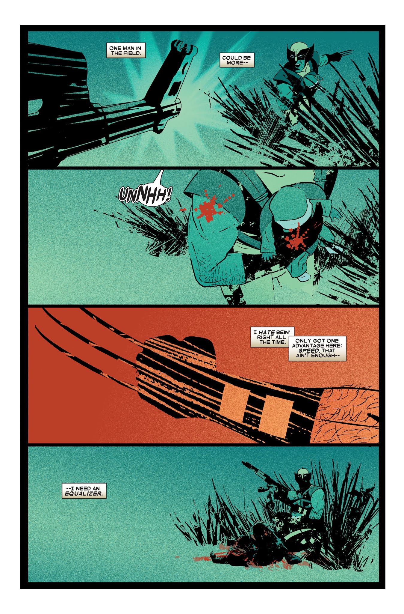 Read online Wolverine: Blood & Sorrow comic -  Issue # TPB - 31