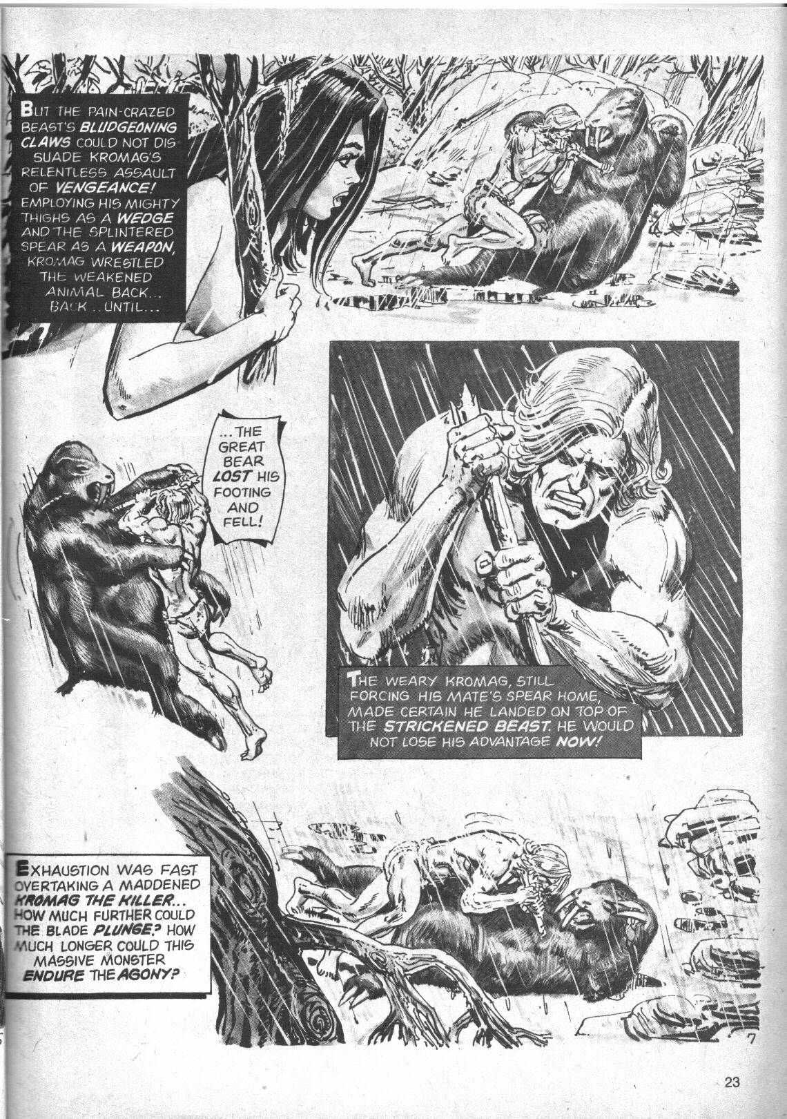 Read online Thrilling Adventure Stories comic -  Issue #2 - 23