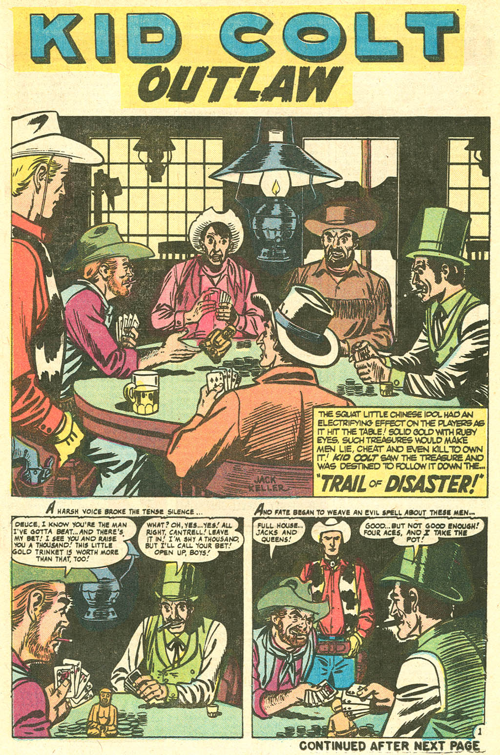 Read online Kid Colt Outlaw comic -  Issue #141 - 9