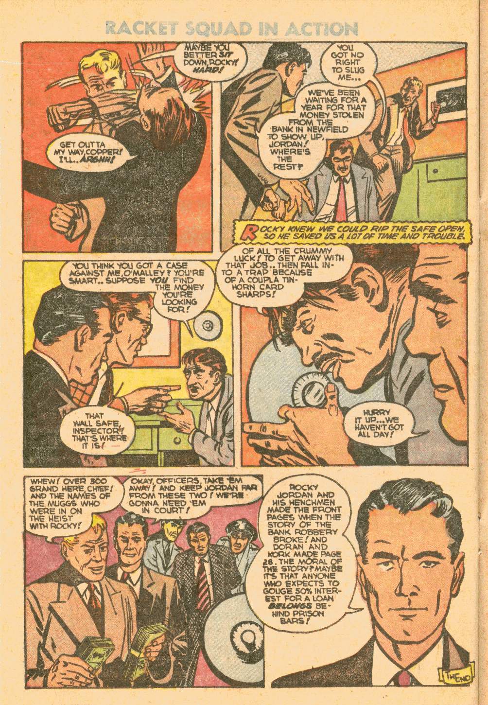 Read online Racket Squad in Action comic -  Issue #10 - 16