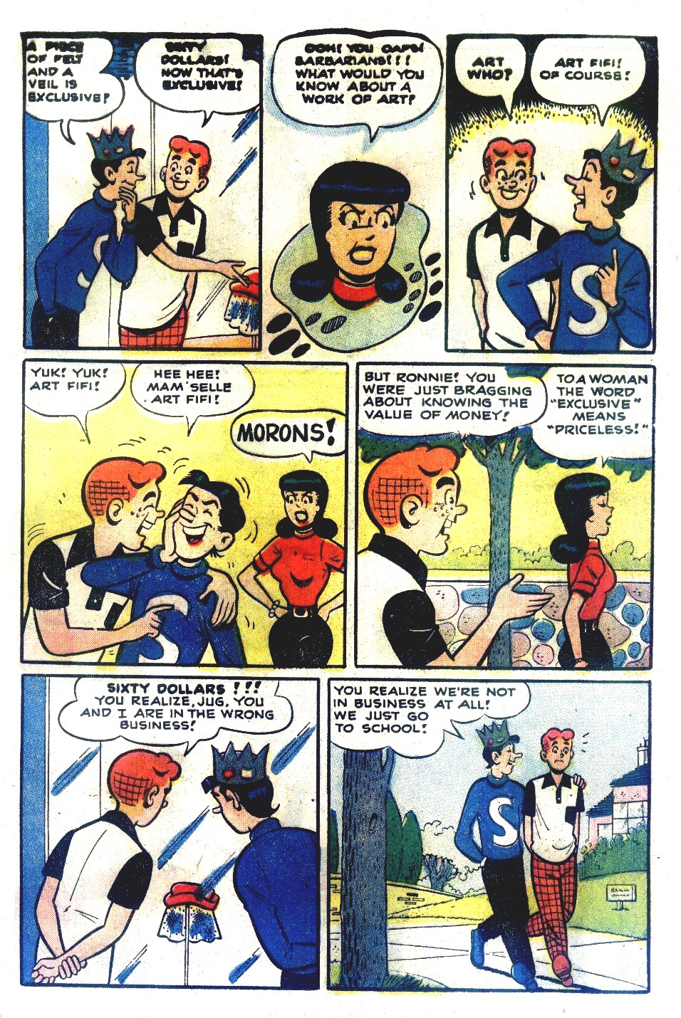 Read online Archie's Pals 'N' Gals (1952) comic -  Issue #10 - 21