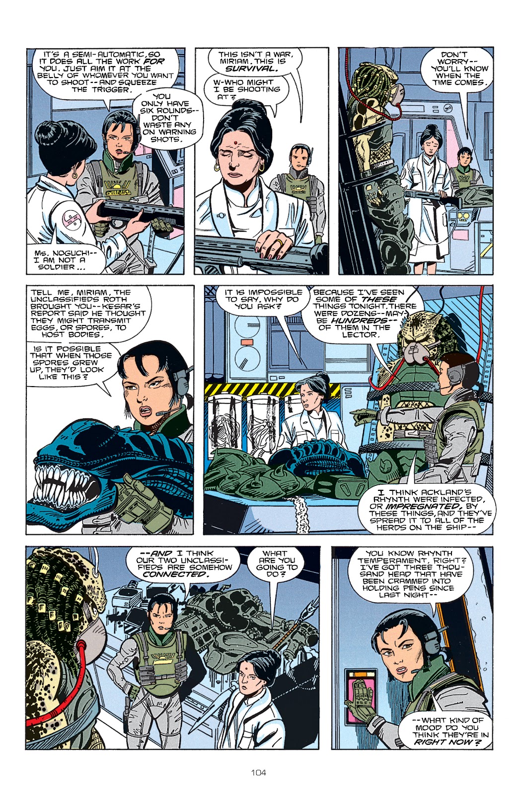 Aliens vs. Predator: The Essential Comics issue TPB 1 (Part 2) - Page 6
