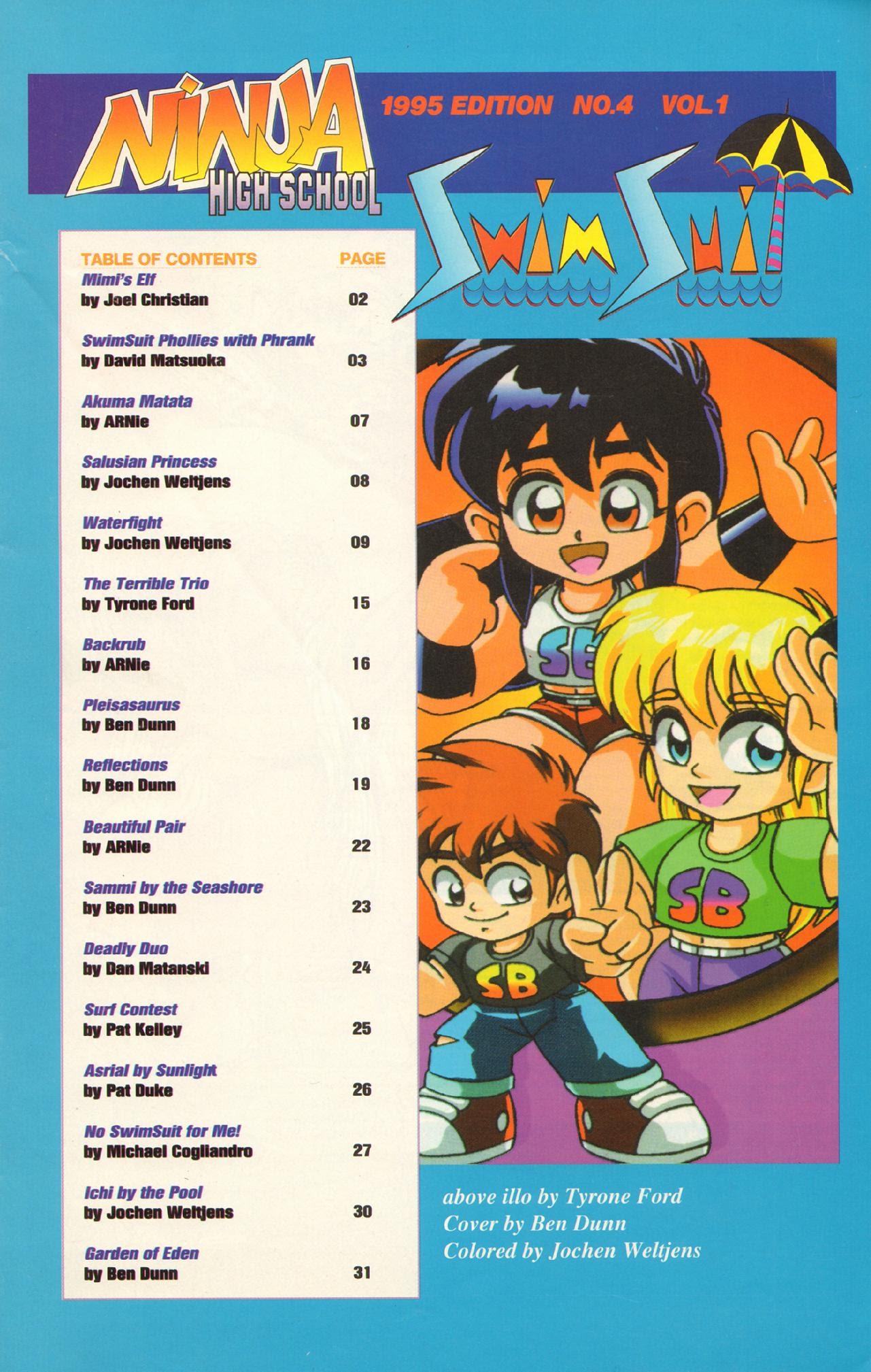 Read online Ninja High School Swimsuit comic -  Issue #4 - 3