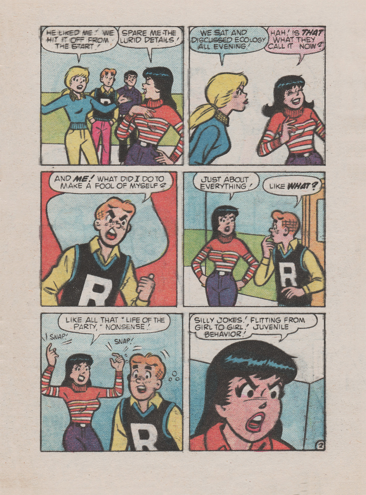 Read online Archie's Story & Game Digest Magazine comic -  Issue #2 - 21