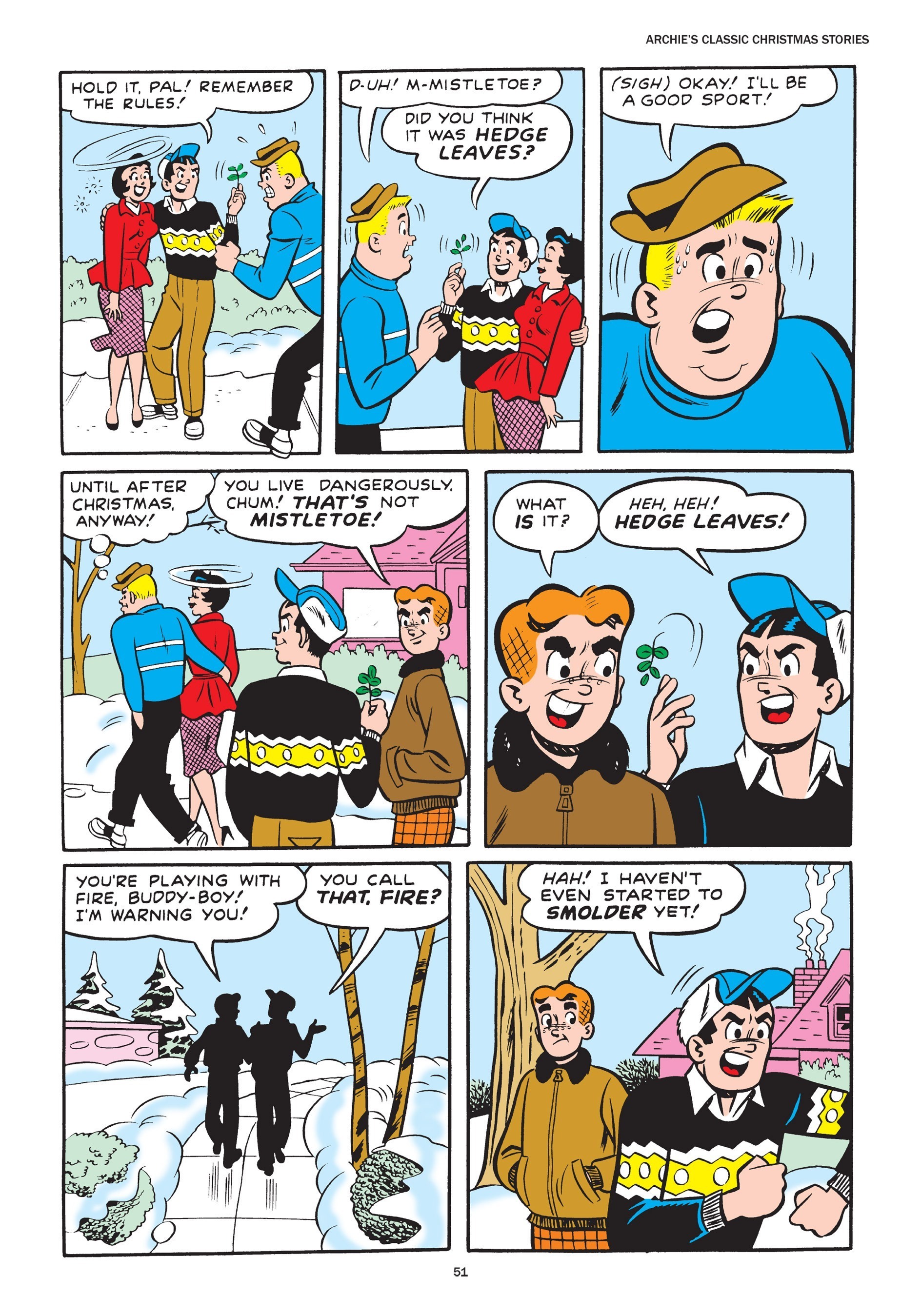 Read online Archie's Classic Christmas Stories comic -  Issue # TPB - 52