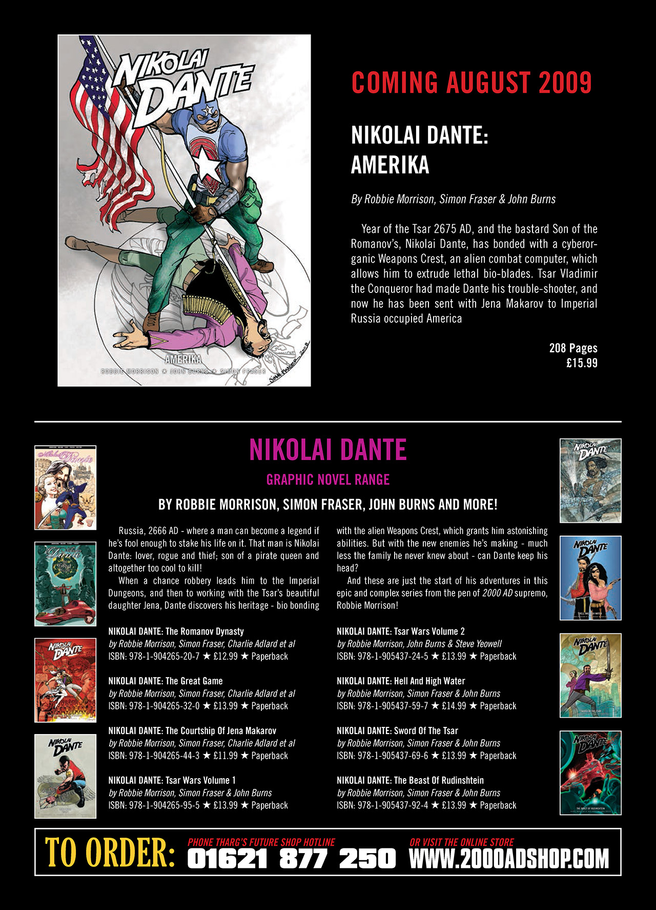 Read online Nikolai Dante comic -  Issue # TPB 8 - 225