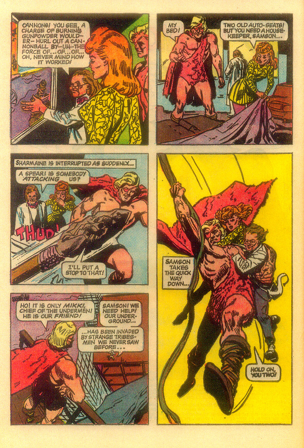 Read online Mighty Samson (1964) comic -  Issue #16 - 5