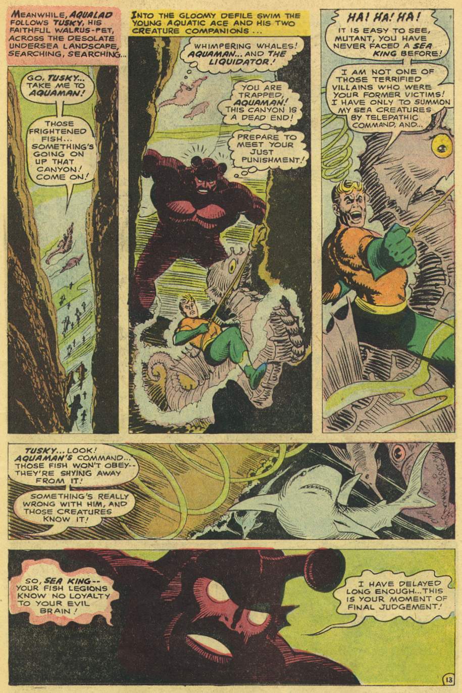 Read online Aquaman (1962) comic -  Issue #38 - 19