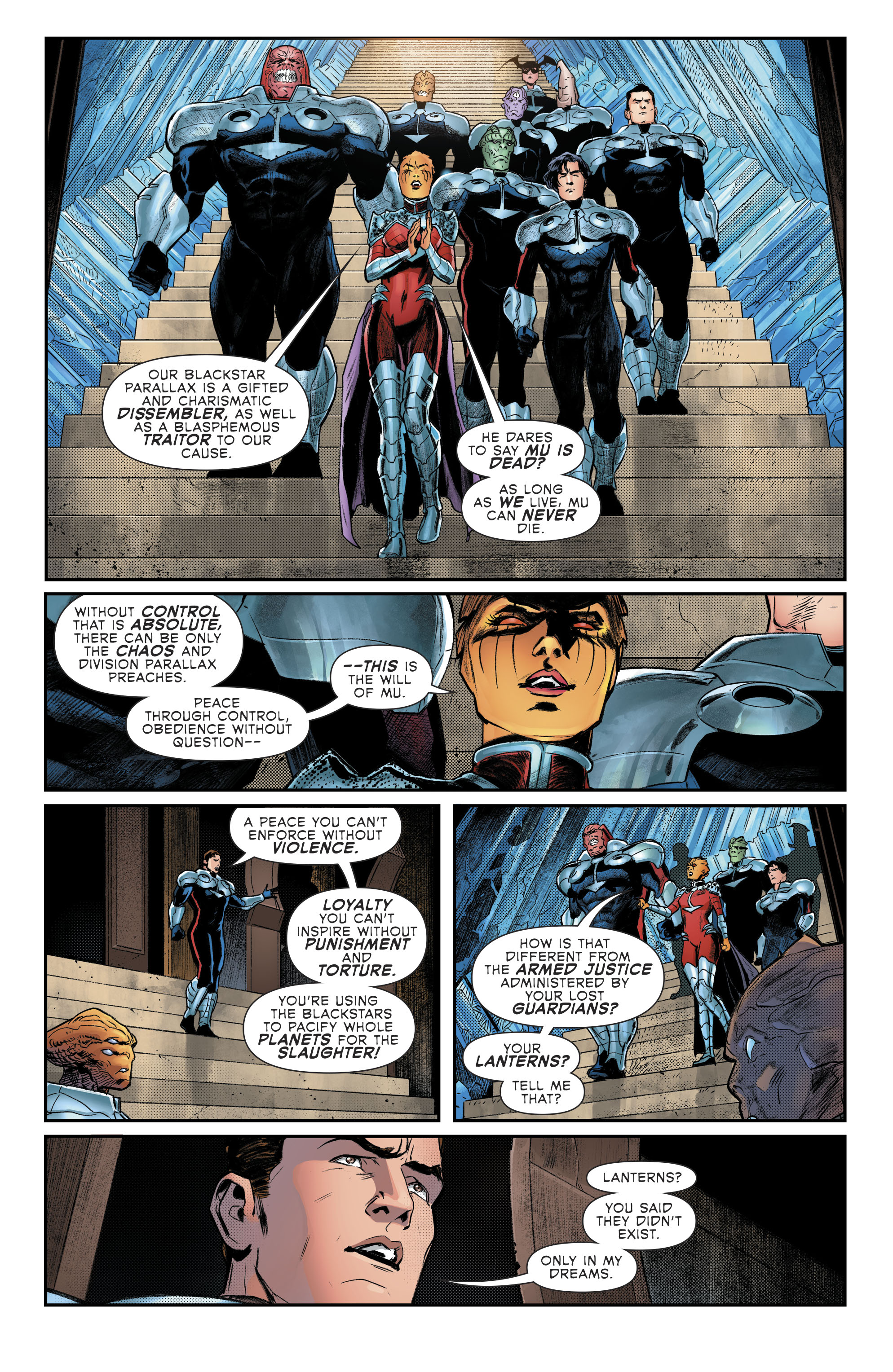 Read online Green Lantern: Blackstars comic -  Issue #3 - 15