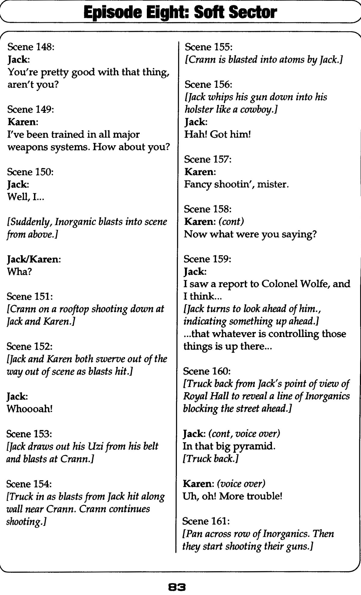 Read online Robotech II: The Sentinels comic -  Issue # _Script Book 2 - 79