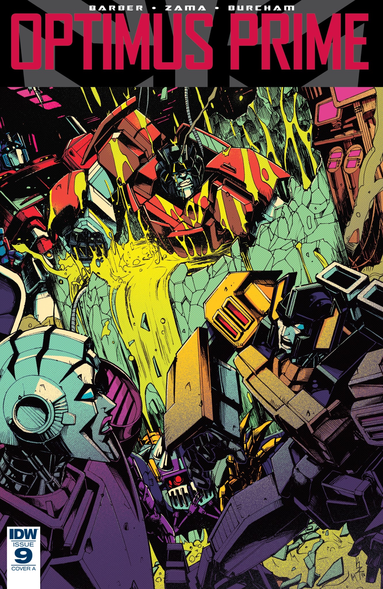 Read online Optimus Prime comic -  Issue #9 - 1