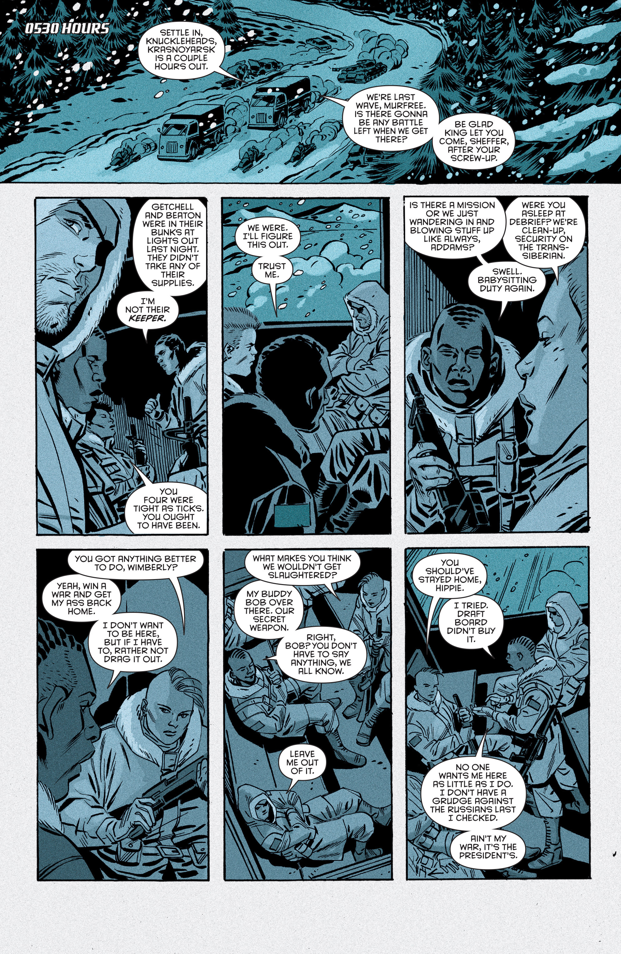 Read online Escape from New York comic -  Issue #6 - 8