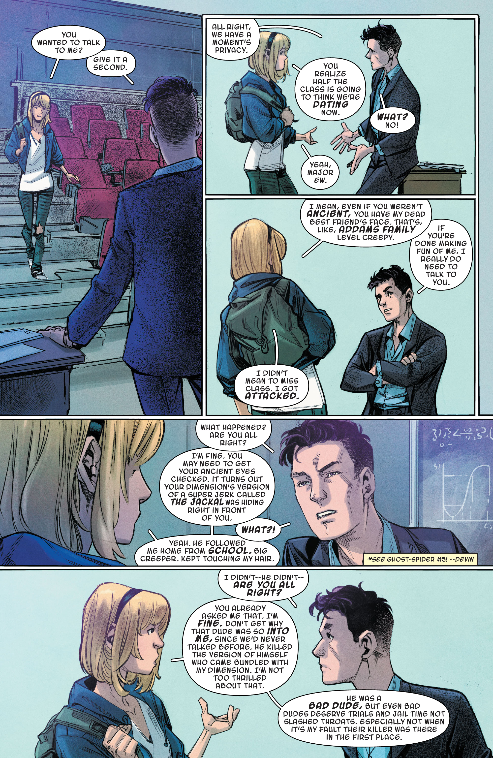 Read online Ghost-Spider comic -  Issue #8 - 10